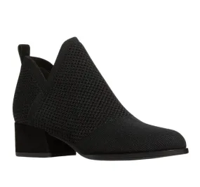 Eileen Fisher CLEVER Black Stretch Ankle Boot