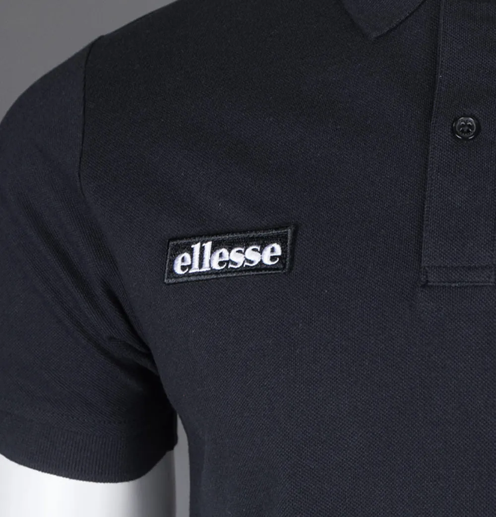 Ellesse Montura Polo Shirt Black