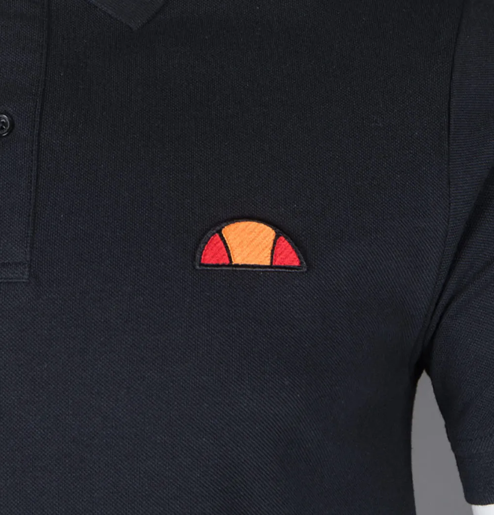 Ellesse Montura Polo Shirt Black