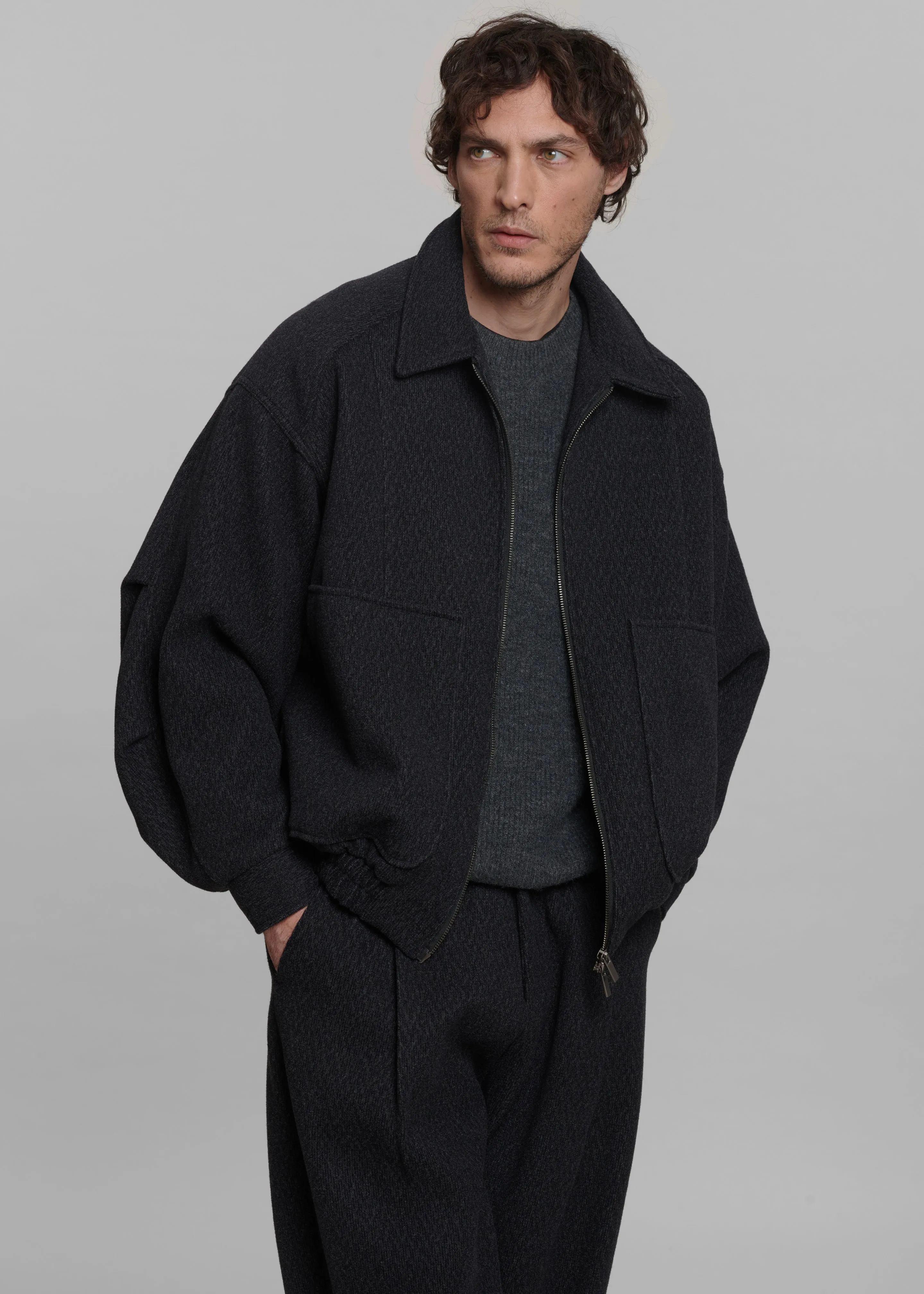 Felix Jacket - Charcoal