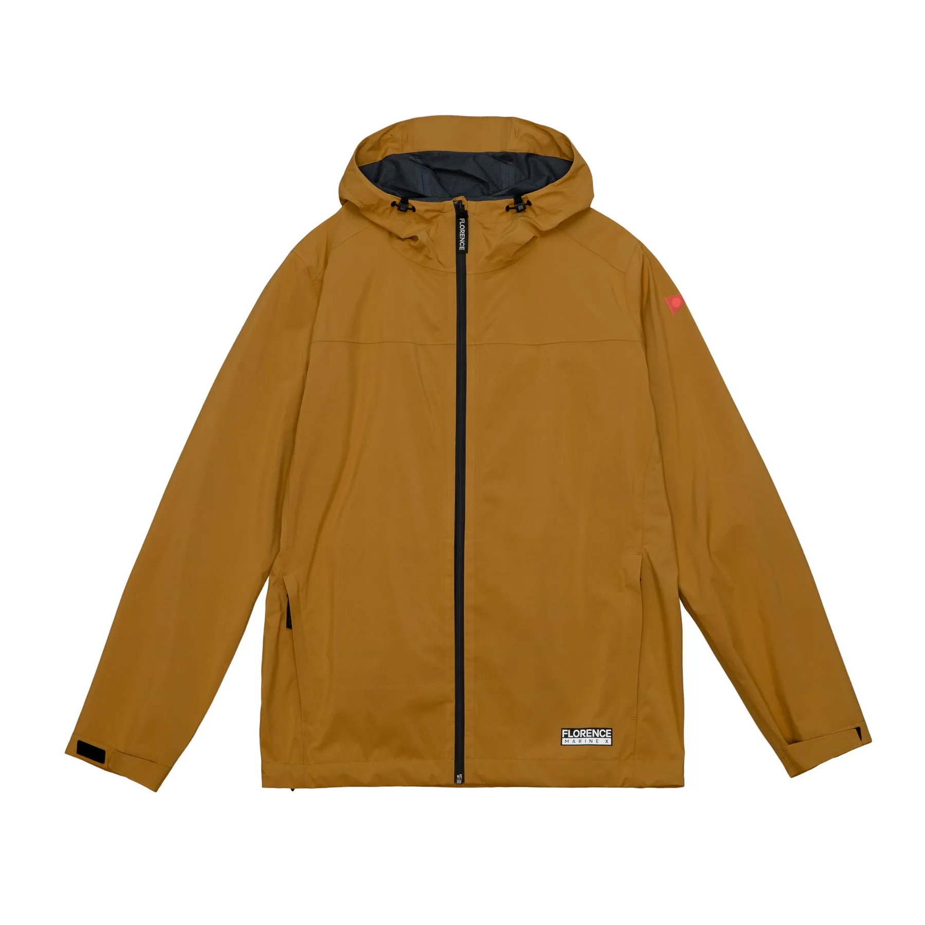 Florence Marine X Rain Pro 2.5 Layer Waterproof Shell Jacket-Mustard