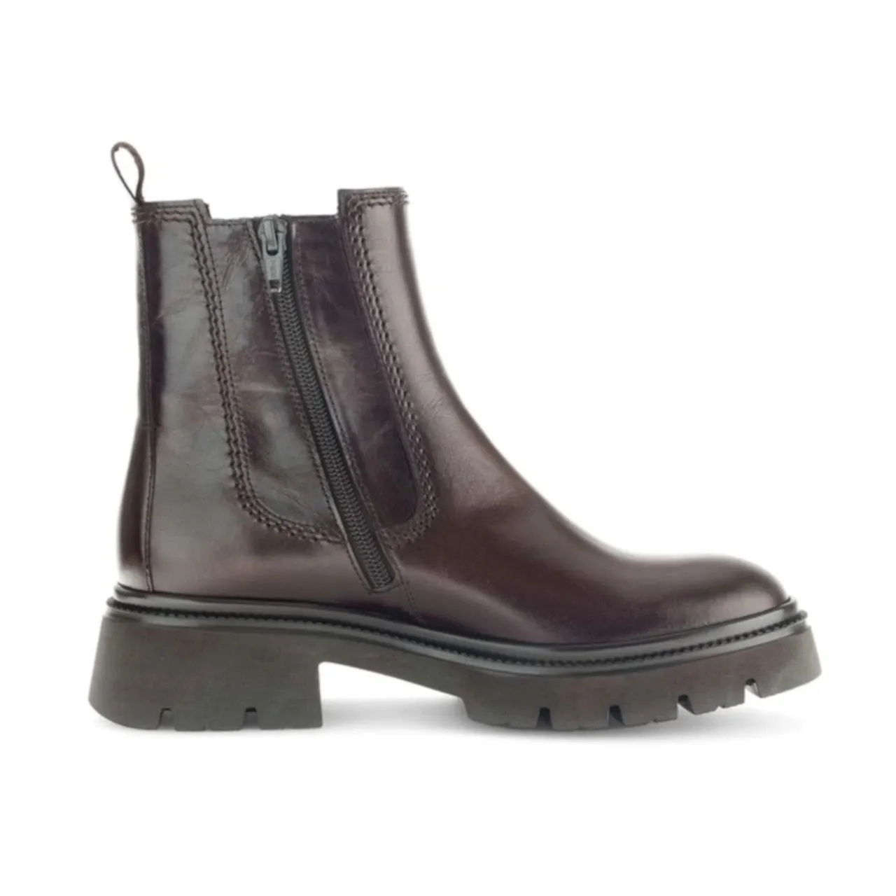 Gabor 51.850.28 Dark Burgundy Chelsea Boot