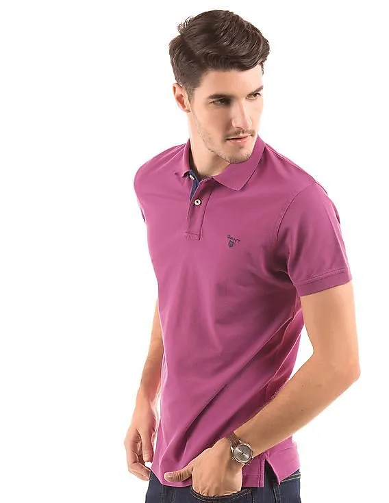 Gant Contrast Placket Polo Shirt