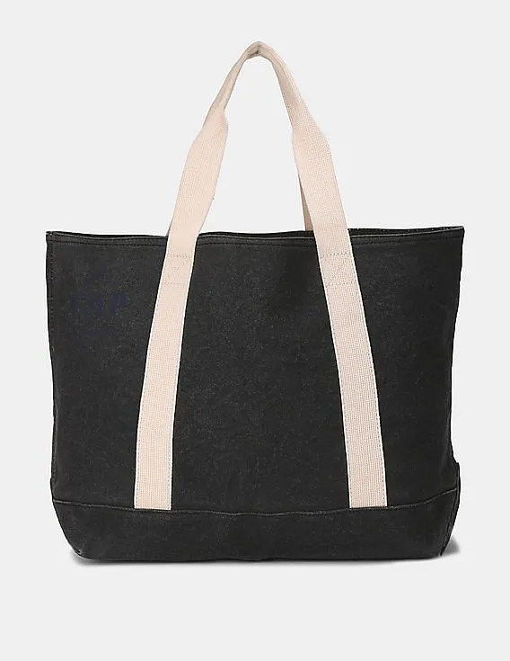 GAP Unisex Adults Black Medium Utility Tote