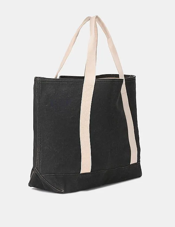 GAP Unisex Adults Black Medium Utility Tote