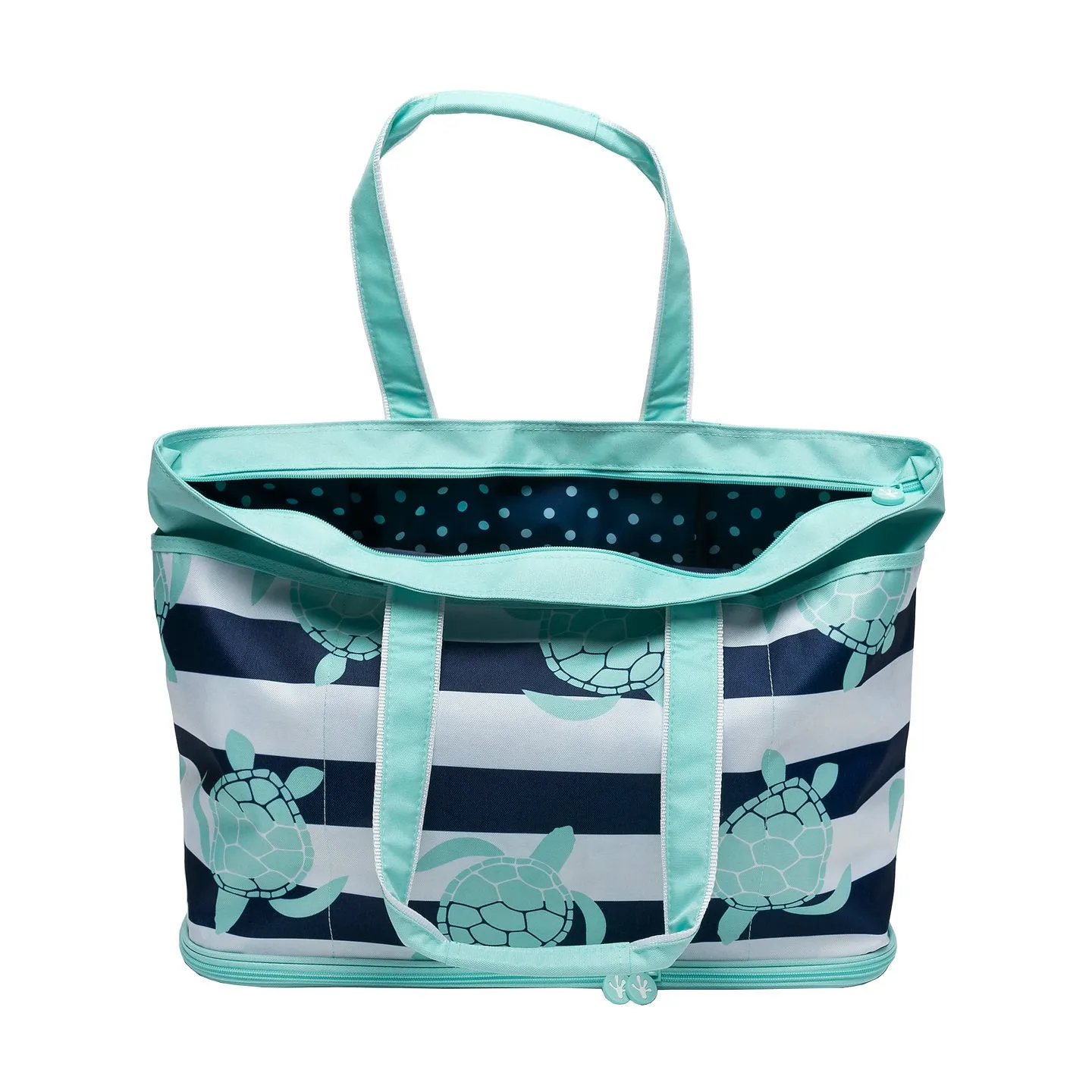 Geckobrands Zip Out - Zip Close Beach Tote  