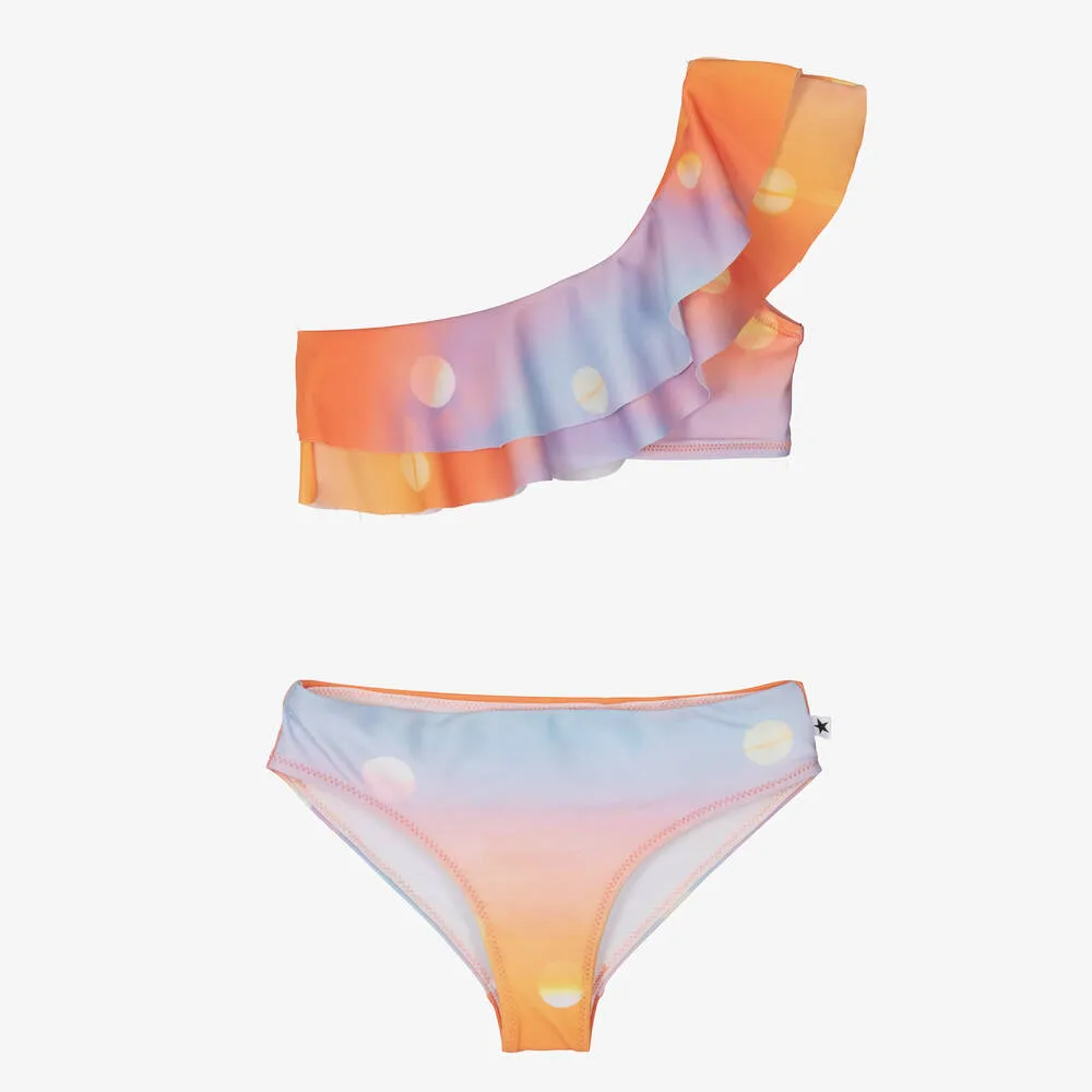 Girls Orange Sun Bikini (UPF50+)