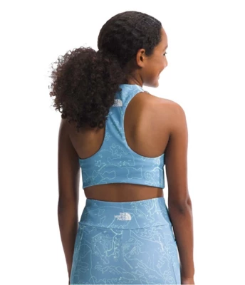 Girls' The North Face Never Stop Reversible Crop Tank Top