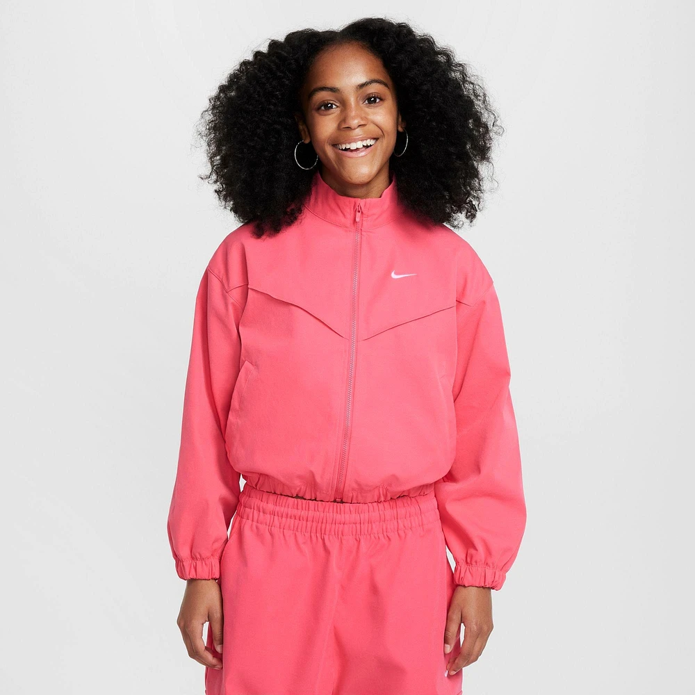 Girls' Nike Sportswear Oversized Lightweight Jacket