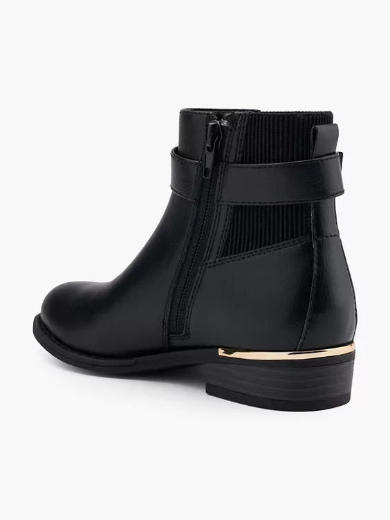 Graceland  Junior Girl Gold Trim Chelsea Boot