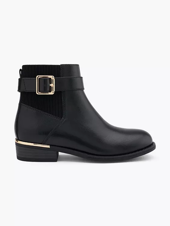 Graceland  Junior Girl Gold Trim Chelsea Boot