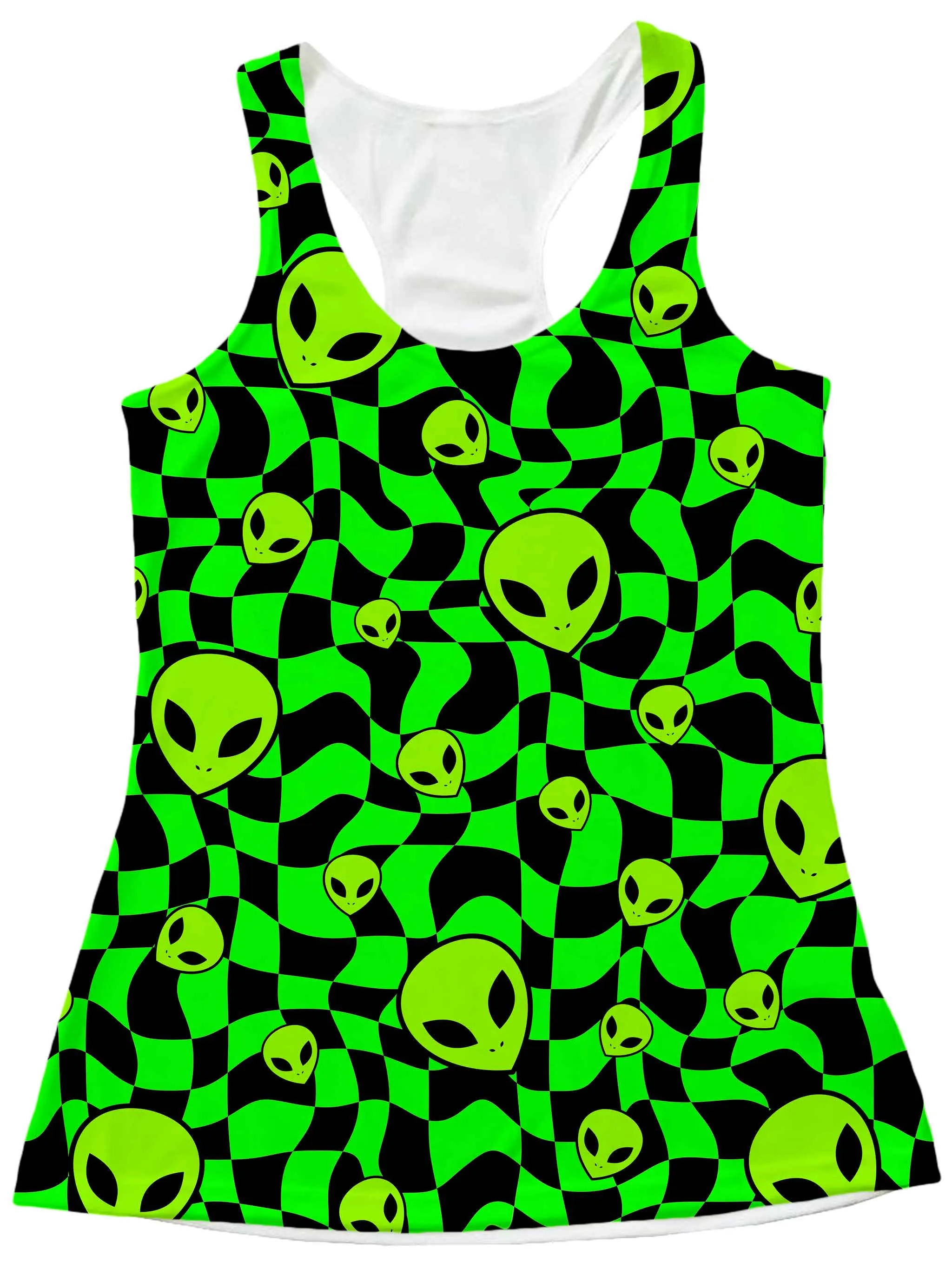 Green Aliens Women's Tank