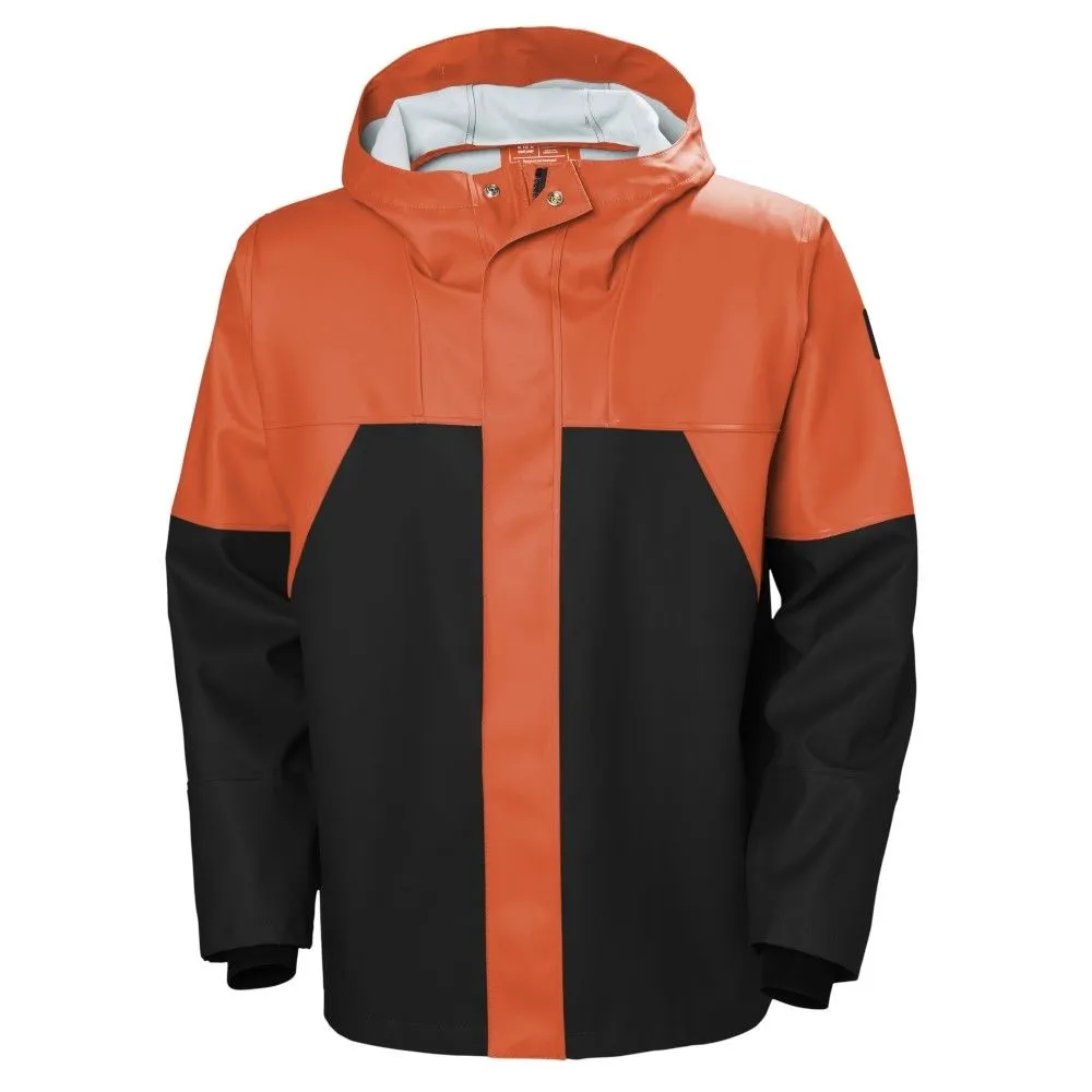 Helly Hansen Mens Storm Waterproof Rain Workwear Jacket