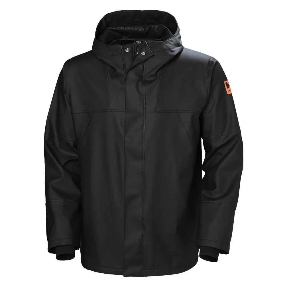 Helly Hansen Mens Storm Waterproof Rain Workwear Jacket