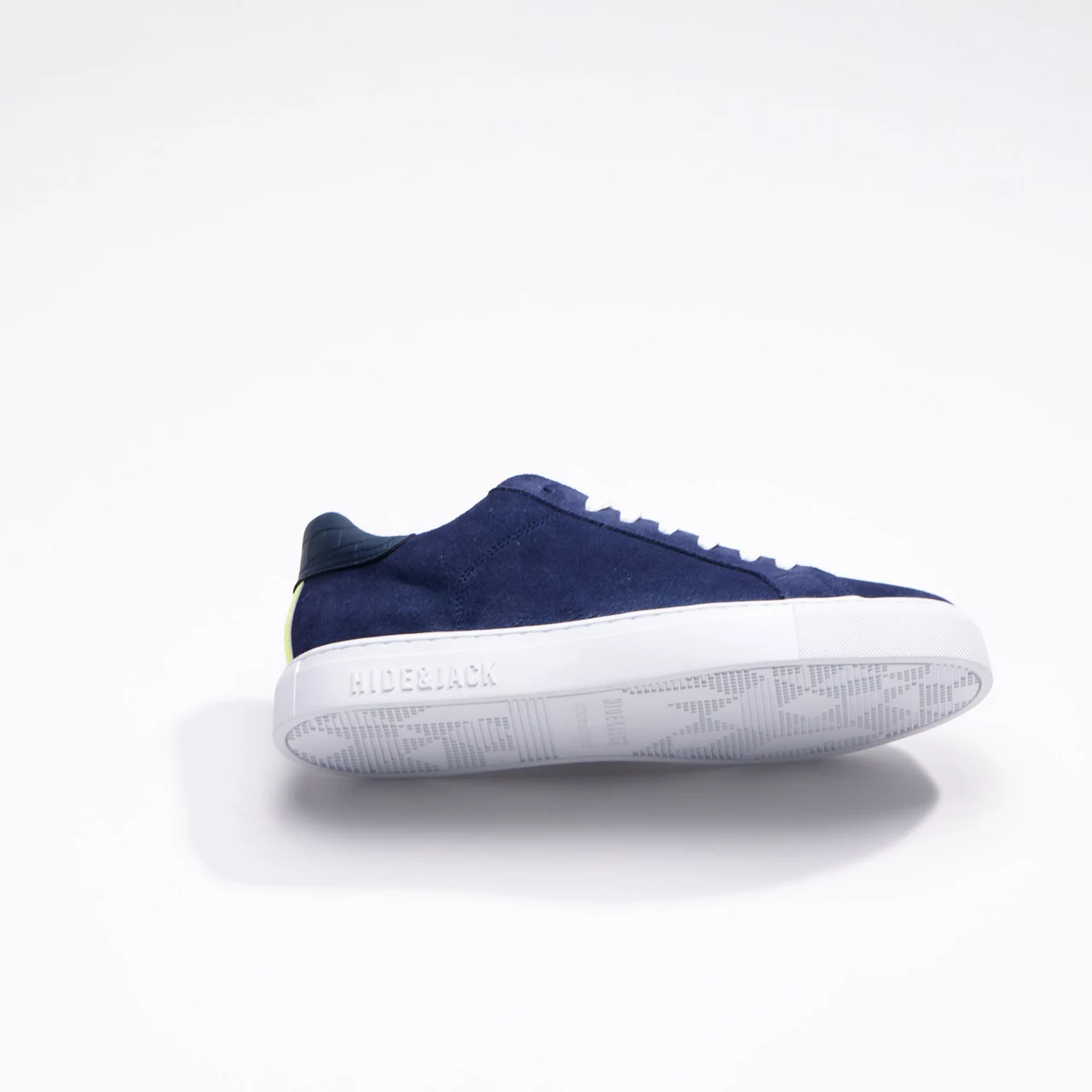 HIDE AND JACK Oil Suede Trainers - Navy