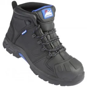 Himalayan 5209 Storm Black Leather Waterproof Safety Boot Metal Free S3 SRC