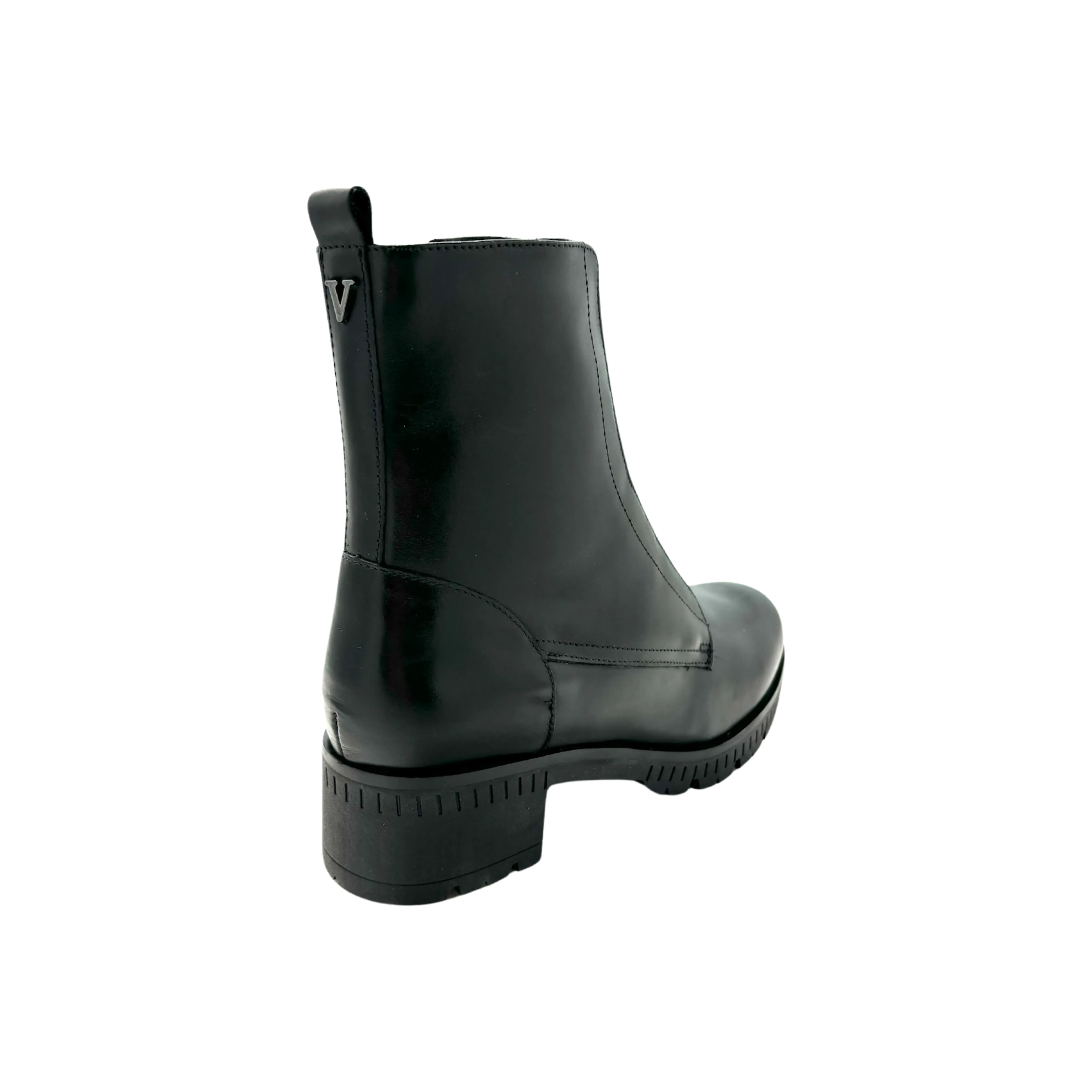 ILANA Black Leather WATERPROOF Boot