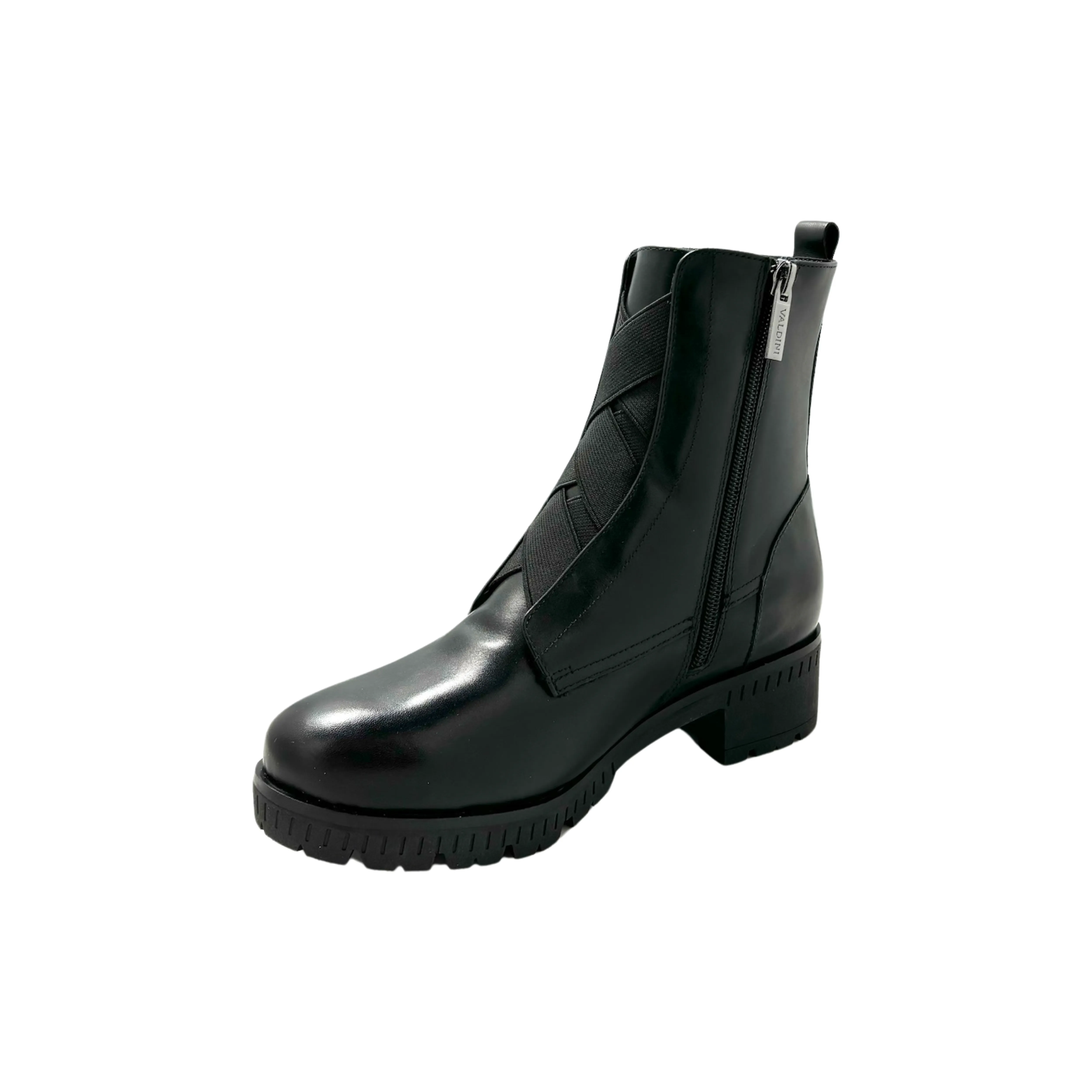 ILANA Black Leather WATERPROOF Boot