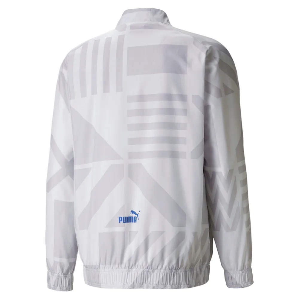 Italy Away Prematch Full Zip Soccer Jacket