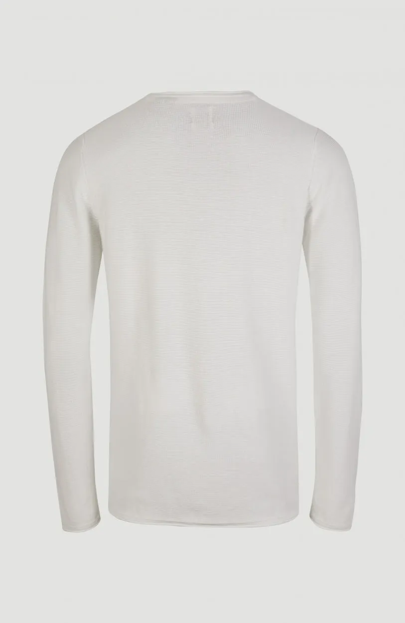 Jack's Fav Pullover | Egret -A