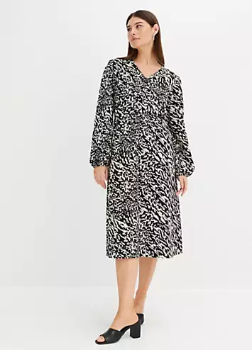 Jersey Wrap Dress by bonprix | Look Again