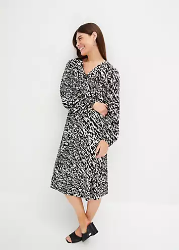 Jersey Wrap Dress by bonprix | Look Again