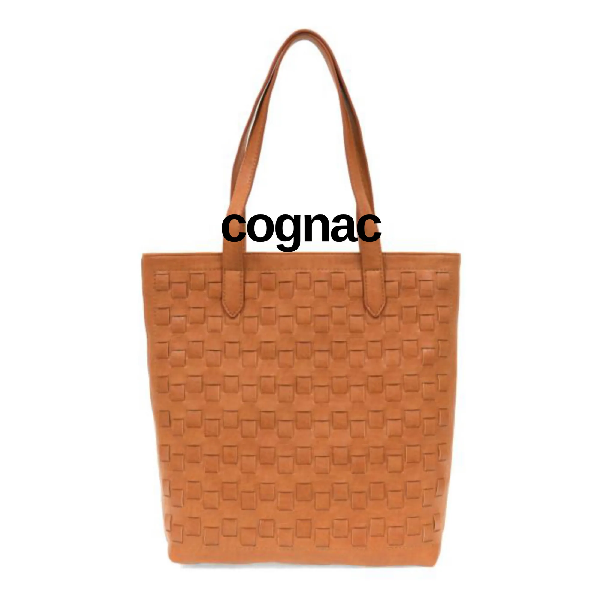 JOY SUSAN WILLA WOVEN NORTH/SOUTH TOTE