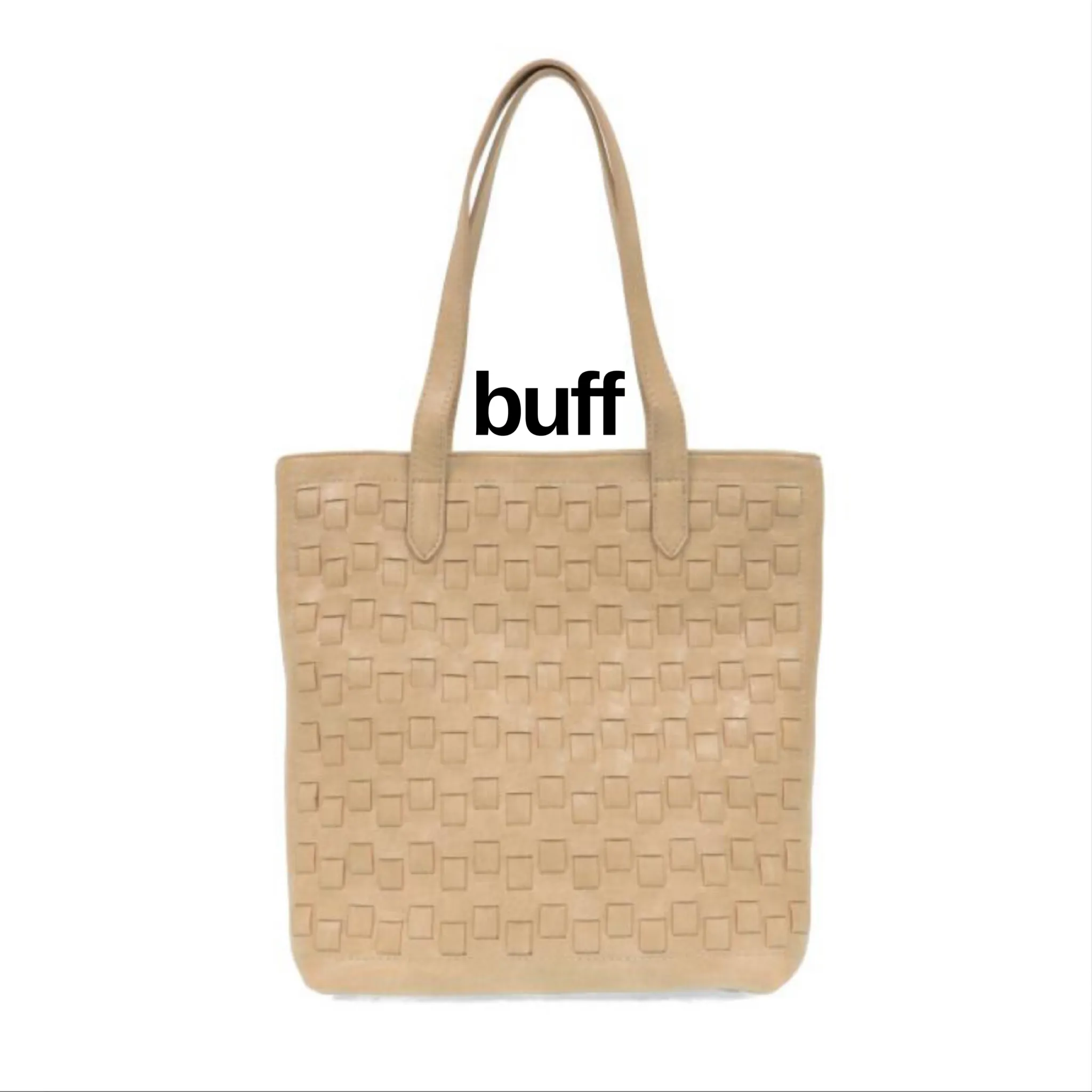 JOY SUSAN WILLA WOVEN NORTH/SOUTH TOTE