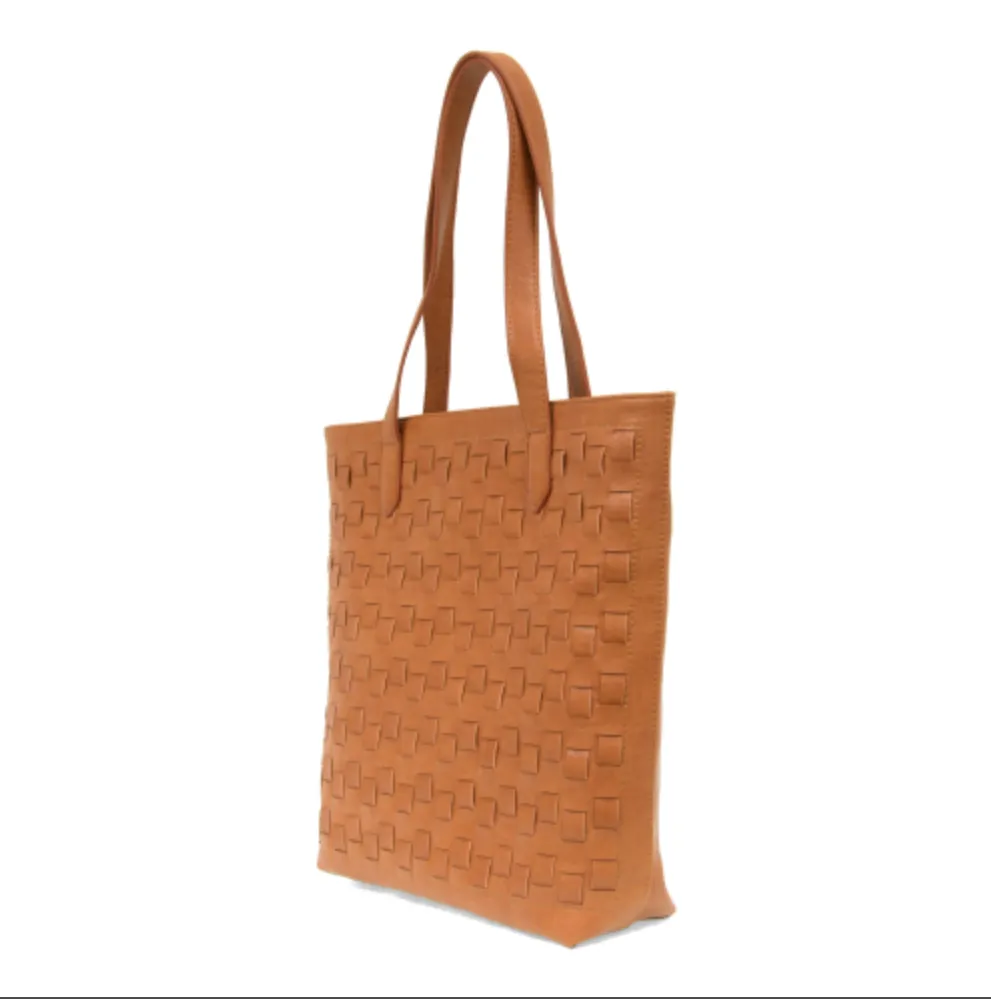 JOY SUSAN WILLA WOVEN NORTH/SOUTH TOTE