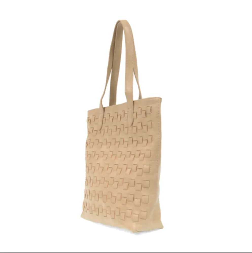 JOY SUSAN WILLA WOVEN NORTH/SOUTH TOTE