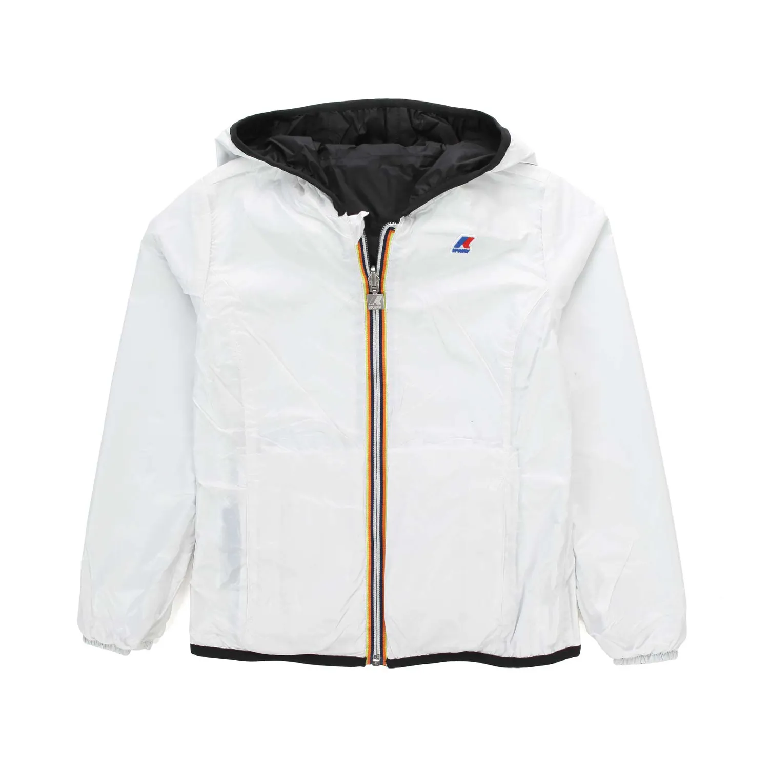 K-Way Jacques Plus.2 Double Blue And White Jacket