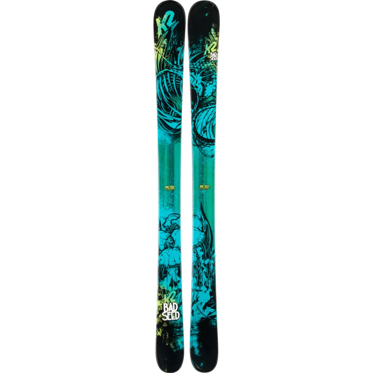 K2 Bad Seed Skis with Fastrak2 7.0 Bindings 2014