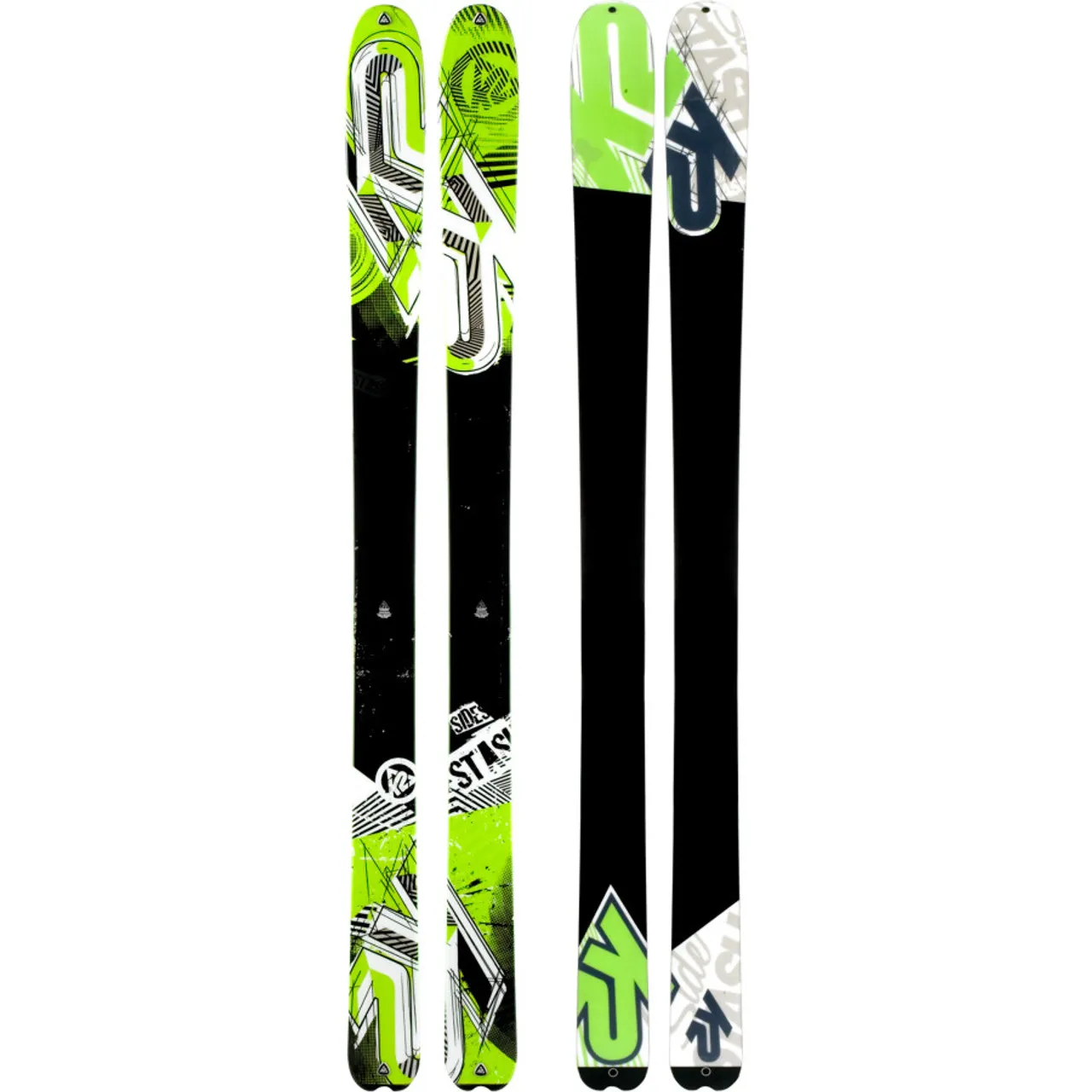 K2 Sidestash Snow Skis 2011