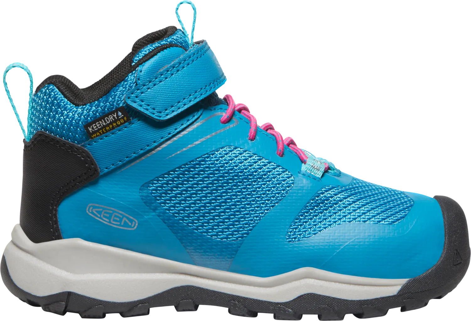 Keen Kids' Wanduro Waterproof Boot Fjord Blue-Fuchsia Purple | Buy Keen Kids' Wanduro Waterproof Boot Fjord Blue-Fuchs