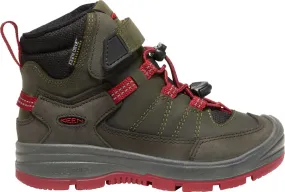 Keen Little Kids' Redwood Waterproof Boot Steel Grey/Red Dahlia | Buy Keen Little Kids' Redwood Waterproof Boot Steel 