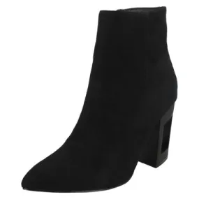 Ladies Spot On Ankle Boot Tapered Toe