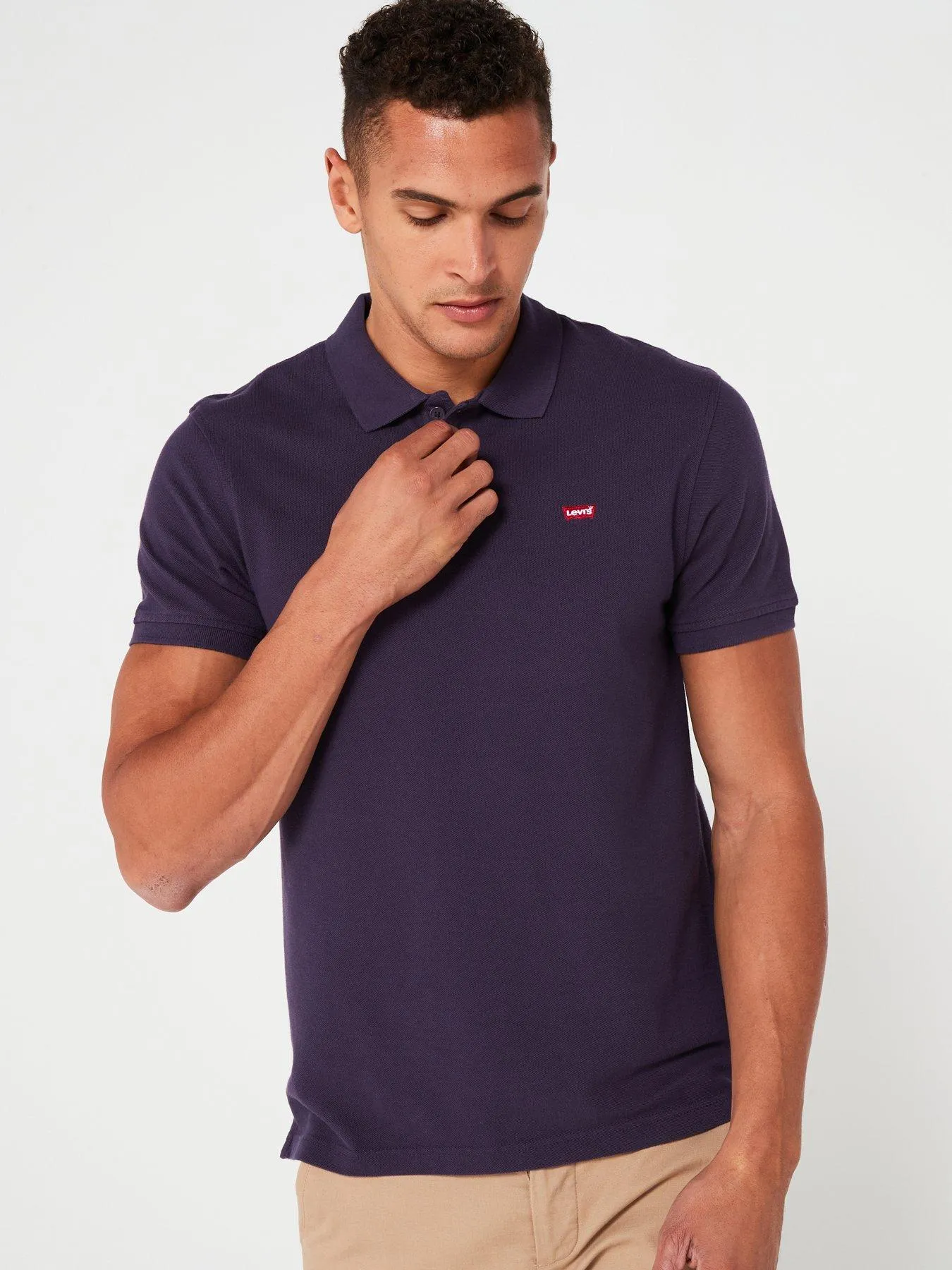 Levi's Housemark Polo Shirt - Purple