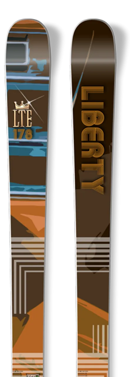 Liberty LTE Twintip Skis 2011