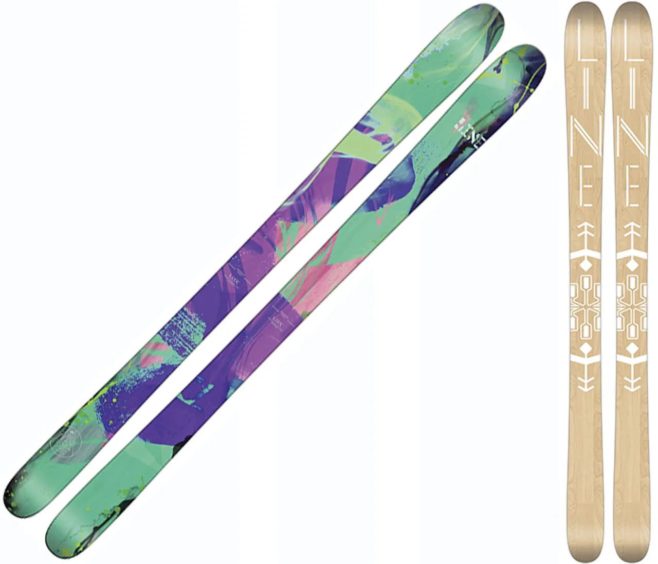 Line Pandora 95 Women's Skis 2016