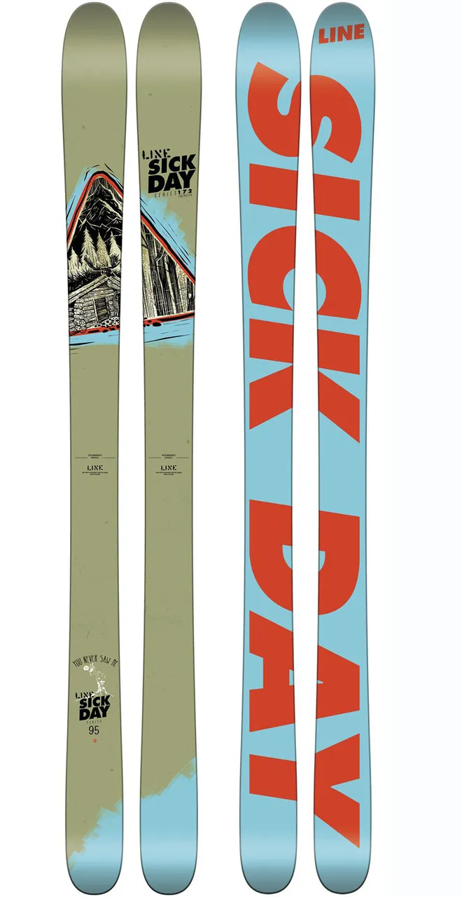 Line Sick Day 95 Skis 2016