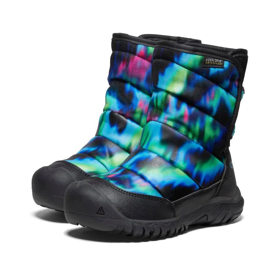 Little Kids' Puffrider Waterproof Winter Boot  |  Northern Lights/Black