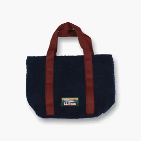 LL Bean Fleece Mini Tote (2010s)