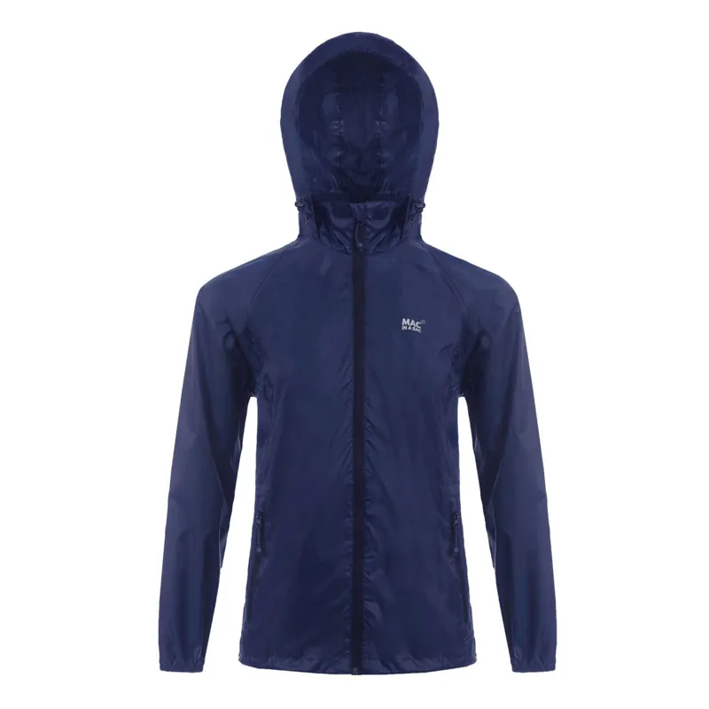 Mac in a Sac Origin Unisex Packaway Waterproof Jacket - Navy