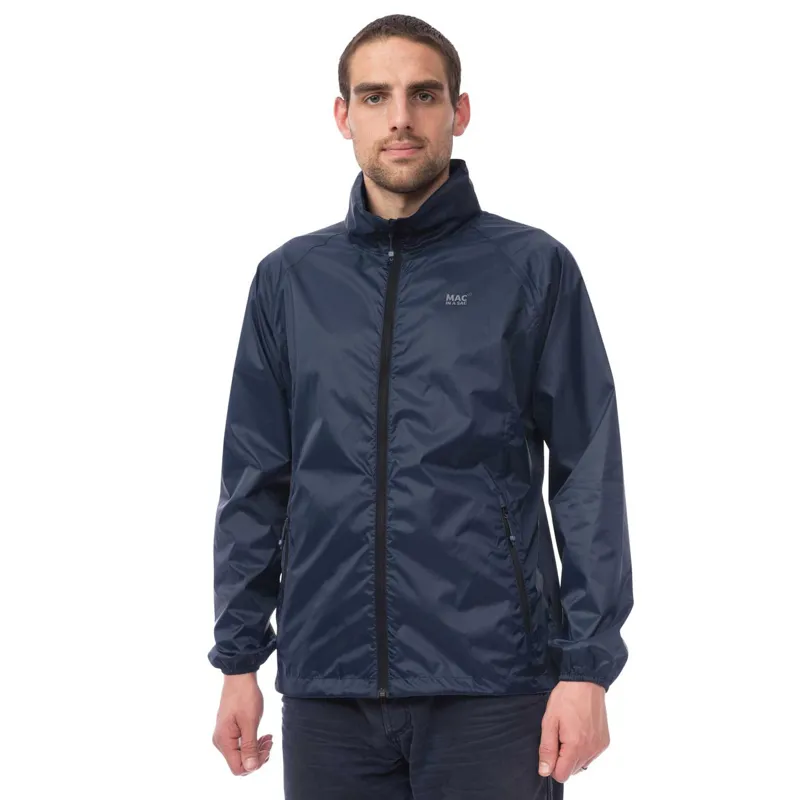 Mac in a Sac Origin Unisex Packaway Waterproof Jacket - Navy