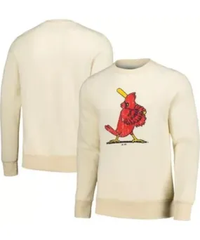 Majestic Threads Men's MLB St. Louis Cardinals Fleece Pullover Sweatshirt