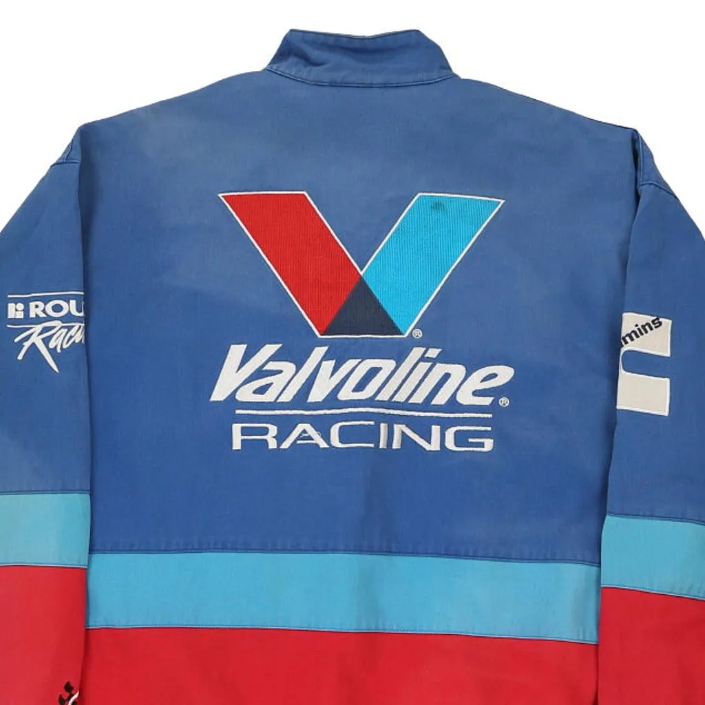 Mark Martin Chase Authentics Nascar Jacket - XL Blue Cotton Blend