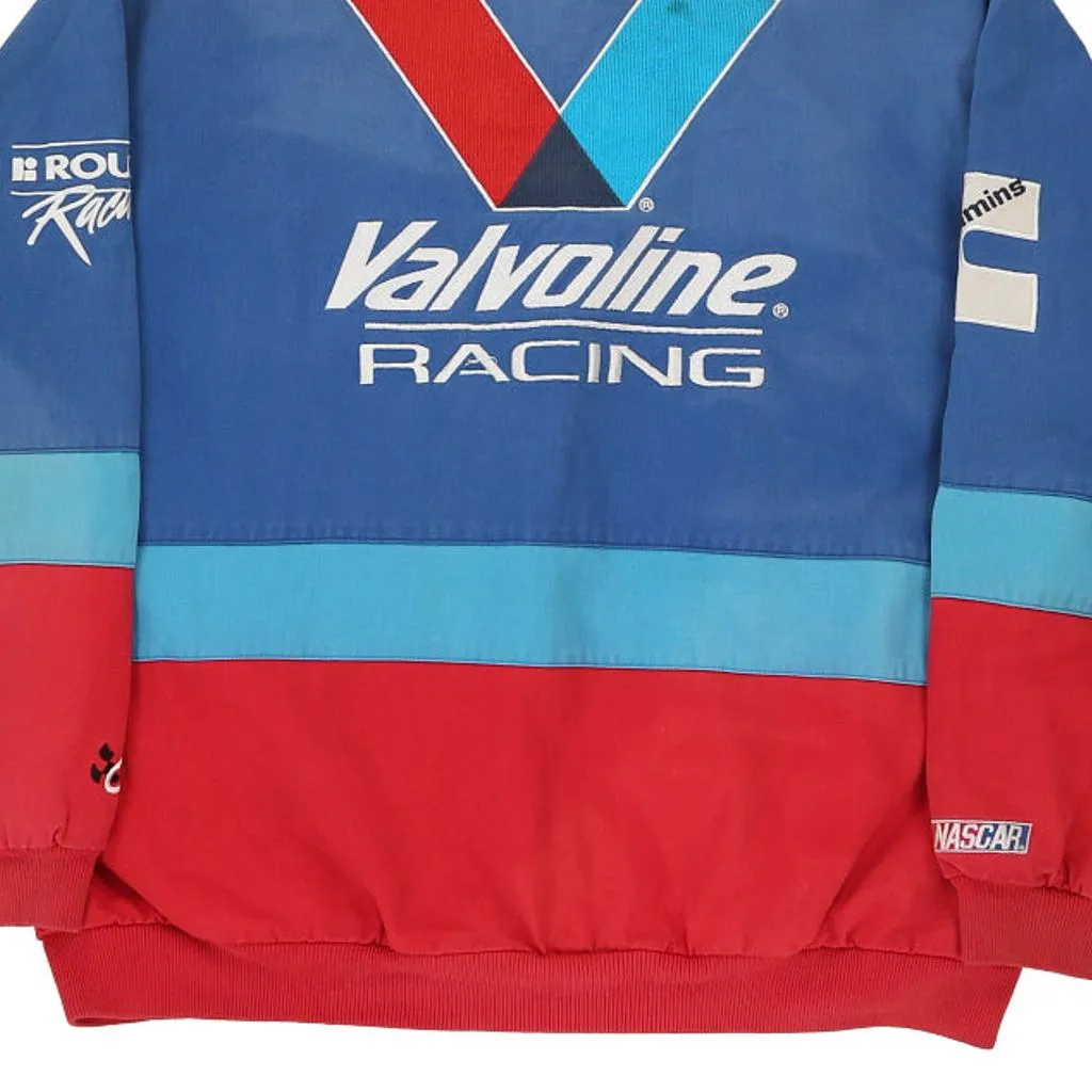 Mark Martin Chase Authentics Nascar Jacket - XL Blue Cotton Blend