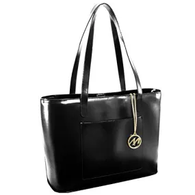 McKlein USA Alyson Leather Ladies' Tote With Tablet Pocket  