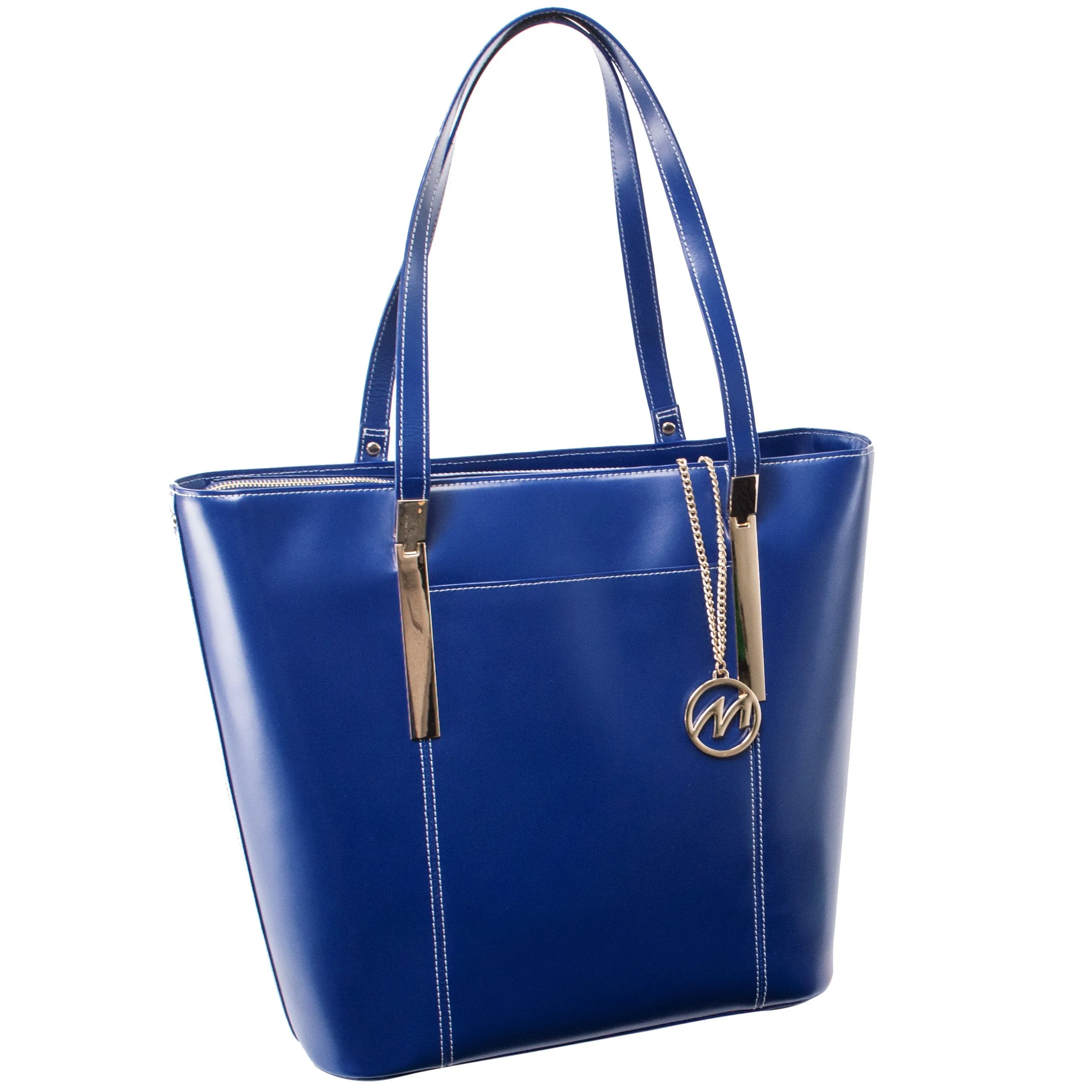 McKlein USA Deva Leather Ladies' Tote With Tablet Pocket  