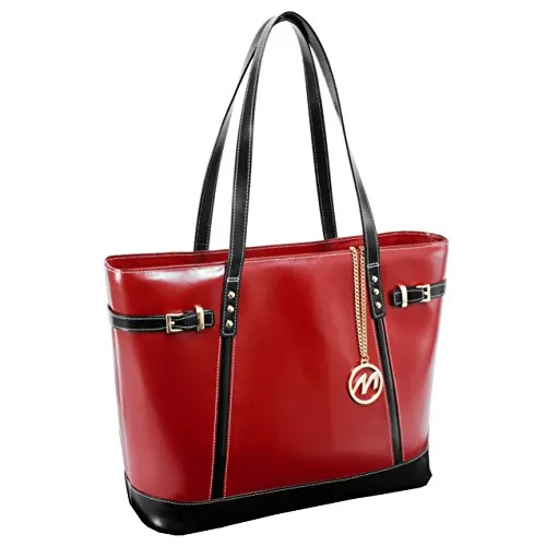 McKlein USA Serafina Leather Ladies' Tote with Tablet Pocket  